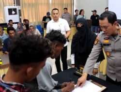 Remaja Banda Aceh Deklarasi Pembubaran Geng Motor