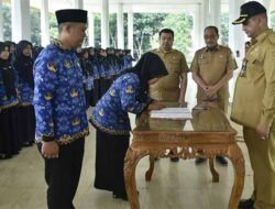 45 PPPK Aceh Tamiang Dilantik