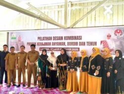 Pelatihan Anyaman, Bordir dan Tenun di Langsa