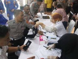 Polda Aceh Kumpulkan 719 Kantong Darah