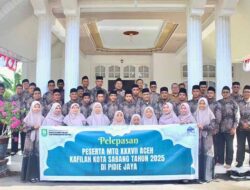 Target 10 Besar, Kafilah MTQ Sabang Dilepas ke Pidie Jaya