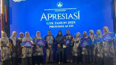 Aceh Tamiang Sabet 8 Gelar di Anugerah GTK Aceh 2025