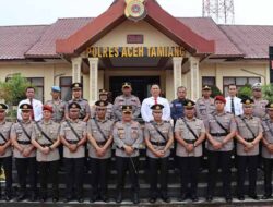 Empat Pejabat Utama dan Dua Kapolsek di Aceh Tamiang Resmi Berganti