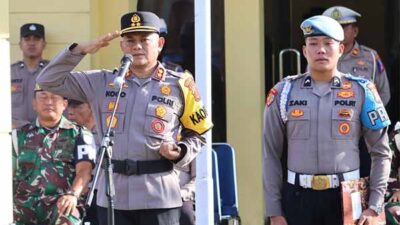 Polres Sabang Gelar Pasukan Operasi Zebra Seulawah 2025