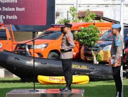 Polres Sabang Gelar Apel Kesiapan Tanggap Bencana 2025
