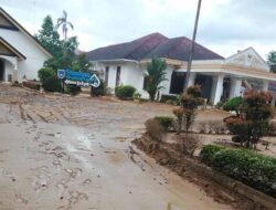 Pendopo Walikota Langsa Masih Berlumpur