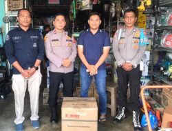 Tribrata Polres Gayo Lues Bantuan Ginset untuk Pengungsi Remukut