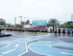 100 Brimob Polda Kaltim di BKO-kan ke Lhokseumawe Lakukan Misi Kemanusiaan