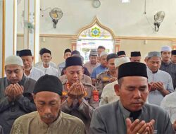 Polres Sabang Shalat Ghaib untuk Korban Bencana Sumatera dan Erupsi Gunung Semeru