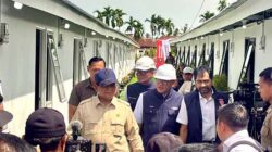 Presiden Prabowo Tinjau Huntara Korban Bencana di Aceh Tamiang