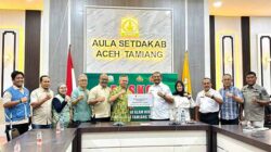 Bupati Sigi antar Bantuan LTKL ke Aceh Tamiang