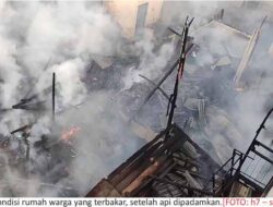 Kebakaran Hebat Hanguskan 6 Rumah di Kebayakan