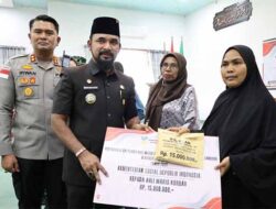 58 Ahli Waris Korban Bencana di Aceh Timur dapat Santunan