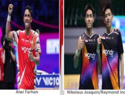 Final Indonesia Masters 2026: Alwi vs Teeraratsakul, Joaquin/Raymond vs Izzuddin/Fei