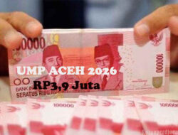 UMP Aceh 2026 Sebesar Rp3,9 Juta