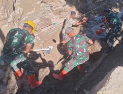PascaBencana TNI Bangun 3 Jembatan Penghubung di Tripe Jaya