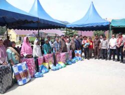 Korban Bencana di Ketambe dapat Bantuam 300 Kasur dari Kapolda Aceh