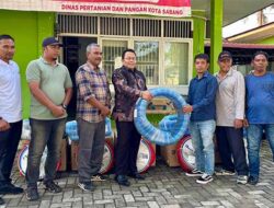 Petani Sabang Dapat Bantuan Pompa Air Kementan