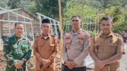 Muspika Putri Betung Dukung Percepatan Pembangunan Huntara Korban Banjir