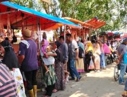 Puncak Hari Meugang di Langsa Padat dan Ramai