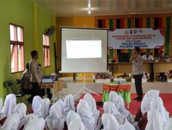 Polres Sabang Sosialisasikan E-Learning “Polri Mengajar” di SMP Negeri 1 Sabang