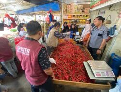 Jelang Ramadhan, Satgas Pangan Sidak di Pasar Tradisional