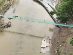 Kasad Resmikan 11 Jembatan Gantung di Aceh