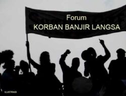 Forum Korban Banjir Kota Langsa Tuntut Walikota dan Sekda Mundur