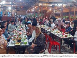 Keluarga Besar DPMG Langsa Buka Puasa Bersama