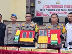Polres Langsa Gagalkan Peredaran Sabu 2 Kg Sabu