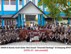 SMAN 8 Banda Aceh Gelar Aksi Sosial “Smandel Berbagi” di Simpang BPKP