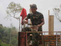 Satgas TMMD Bangun Rumah Layak Huni