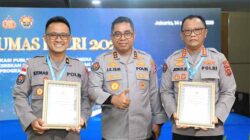 Bidhumas Polda Aceh Raih Dua Penghargaan dalam Rakernis Humas Polri 2026