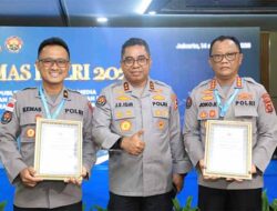 Bidhumas Polda Aceh Raih Dua Penghargaan dalam Rakernis Humas Polri 2026