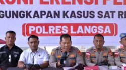 Polres Langsa Ciduk Ayah Rudapaksa Anak Kandung