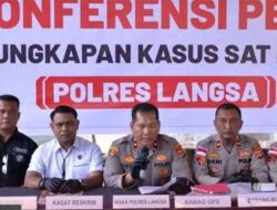 Polres Langsa Ciduk Ayah Rudapaksa Anak Kandung
