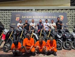 Polresta Ciduk Pasutri Penadah Motor Hasil Curian