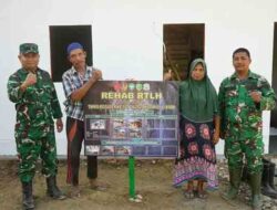 Murkidi Tersenyum Bahagia, Rumahnya Selesai Direhab Satgas TMMD