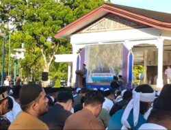 Shalat Iduladha di Masjid Syukur, Birem Puntong dan Lapangan Merdeka Langsa