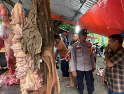 Polres Sabang Turunkan Personel Amankan Tradisi Meugang Iduladha 1447 H