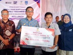 Penyaluran Bantuan Pasca Banjir Hidrometreologi