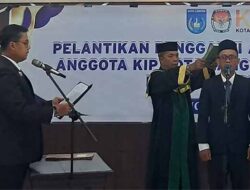 Mohammad Khoiri Dilantik Sebagai Anggota KIP Langsa PAW