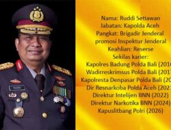 Ini Profil Brigjen Pol Ruddi Setiawan, Kapolda Aceh yang Baru