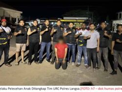 Pelaku Pelecehan Anak Ditangkap Tim URC Polres Langsa