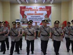 Para Pejabat Utama Polresta Banda Aceh Lakukan Sertijab