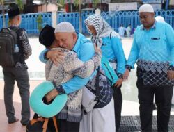 Kembali dari Tanah Suci, Jamaah Haji Sabang Disambut Penuh Syukur
