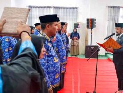 21 Kepsek dan 8 Kapus di Aceh Timur Dilantik