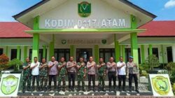 Baru Menjabat, Kapolres Silaturrahmi ke Dandim Aceh Tamiang