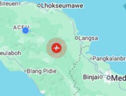 Warga Langsa Rasakan Gempa Kuat