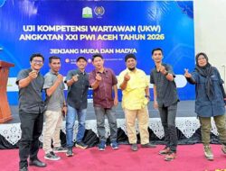 PWI Aceh Tambah 17 Wartawan yang Berkompeten